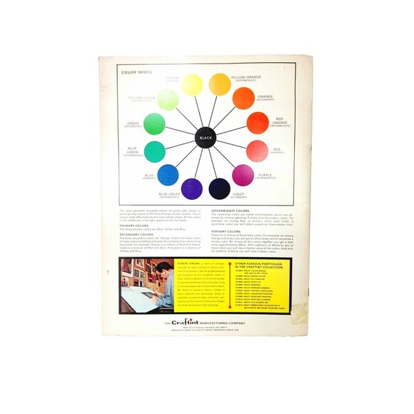 Vintage 70s Craftint A New Concept In Art Instruction Book Lot of 3 Books Set - Picture 5 of 10